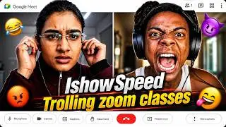 Ishowspeed Trolling Indian Zoom Classes Part 26 Exams Stress Busting Video Daiki Lakin Popat Ho Gaya