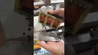 Vacuz Customize 120 Cylinder Press Automatic Large Transformer Coil Lead Wire Pin Forming Machine