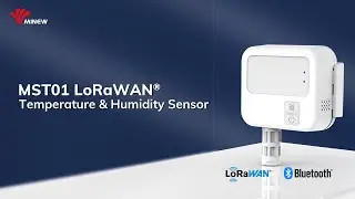 Long range, long-lasting: Minew's new MST01 LoRaWAN&reg; Temperature & Humidity Sensor