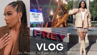 VLOG| PREY HOUSTON + PLAYGROUND + AKA PICS + COME TO IKEA WITH ME + NEW HAIR + MORE!