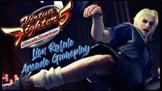 Virtua Fighter 5 Ultimate Showdown: Lion Rafale Arcade Gameplay