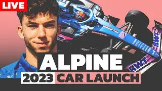 LIVE: Let's watch the Alpine 2023 Formula 1 Car Launch