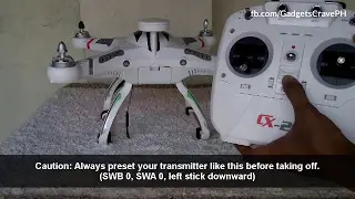 Cheerson CX-20 Full Video Tutorial by Gadgets Crave PH