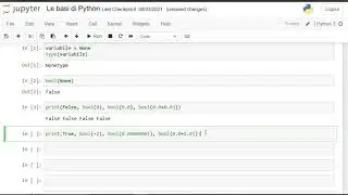 17. Le ESPRESSIONI BOOLEANE (1/4): le ESPRESSIONI DI BASE (Corso BASE COMPLETO Python 2021 ITA)