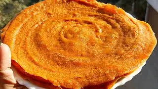 Mouthwatering Red Dosa Recipe | Red Masala Dosa | Mangalore Red Dosa  #viral #dosa 