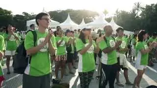 Bare Your Sole 2015 at Palawan Beach, Sentosa (Singapore)