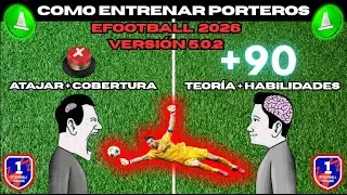 💡 COMO ENTRENAR PORTEROS en EFOOTBALL 2026💡+ TEORÍA 📕+ GUÍA de STATS 😮+ VIDEO PRUEBA 🤯 + ANÁLISIS  😱