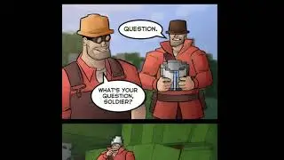 TF2 Mercs in Minecraft (Comic Dub)