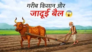 गरीब किसान और जादुई बैल | Hindi Kahani | Moral Cartoon Story | Hindi Kahaniya | Hindi Stories 