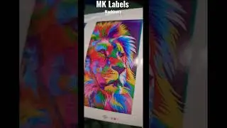 CMY 3col print but 8 color print Result # japanese Technology # label print machine for sale