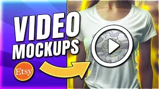 Video Mockup Tutorial for Etsy Print on Demand w/ Placeit