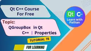Qt C++ QGroupBox Tutorial | Beginner to Pro @Learnwithpathan-1987