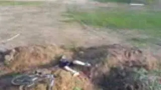 mate coming tits up on bike