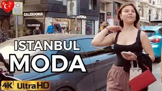 Walk With Me In Moda - Bahariye ☀️ 13 April 2022 (4K UHD 60 fbs)