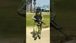 GTA ONLINE || DELTA FORCE Military Outfit #gta #gtaonline #fypシ #shorts #milsim #roleplay #gtav