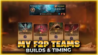 USE These TEAMS!! Showcasing My F2P Account Teams | Dragonheir: Silent Gods x Dragonstride