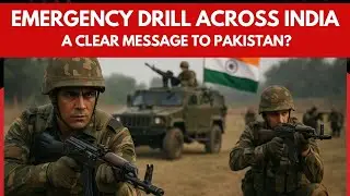 India's Nationwide Civil Defence Drill: Strategic Warning to Pakistan? 🇮🇳⚠️