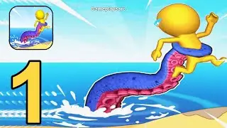 Monster City Merge - Gameplay Level 1,2 Part 1 ( Android,iOS )