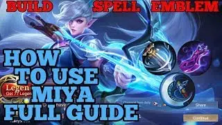 BEST BUILD FOR MIYA 2022 / FOUR BLADE OF DESPAIR INSANE DAMAGE / LEGENDARY DAMAGE