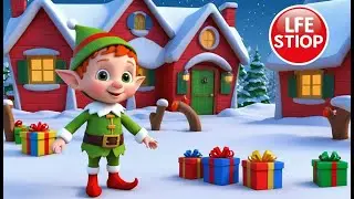 Baby Elf Delivers Santa&rsquo;s Gifts | 3D Animated Nursery Rhyme for Kids