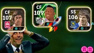 Pele 109 + 107 Gerd Muller + Blitz Curler Gianfranco Zola 😳 | BEST CF 🤔 | Must Sign Pack🔥 efootball 