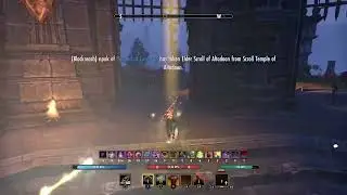 MagDK solo take of scroll ESO PVP Firesong DLC