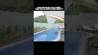 How much do you think this villa costs per night?