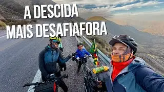 💥7º- Episódio - UMA DESCIDA DE TIRAR O FÔLEGO 😲| CUESTA DE LIPAN | VIAGEM DE BICICLETA EM FAMÍLIA