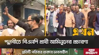 উৎসবমুখর পরিবেশে চলছে বিভিন্ন এলাকায় প্রচারণা | Election Campaign | Aminul Islam | BNP | Pallabi
