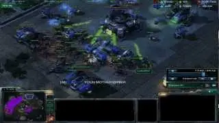 Funny Starcraft 2 rage quit/freak out1080p
