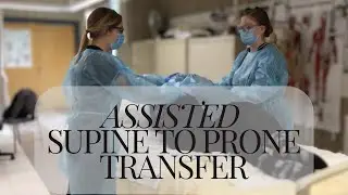 Physical Therapy Bed Mobility - Assisted Supine to Prone Transfer