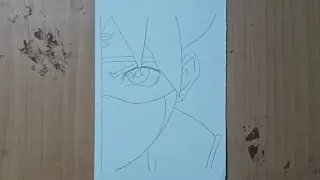 How To Draw Boruto | Step By Step Boruto Drawing | Easy Anime Drawing | Naruto Drawing