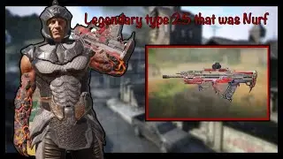 Forgotten Legendary Type 25  Bloody Vengeance