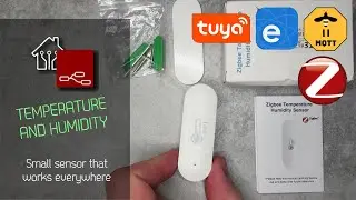 Small Zigbee Temperature and Humidity sensor