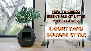 Good Pet Stuff - Hidden Litter Box Planter Courtyard Essentials Kit Litter Clean-Up (How-To Guide)