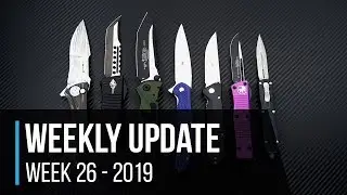 Еженедельное обновление 26 - 2019: нож Microtech, Steel Will Daitengu, кастомный ласт Tighe Down и многое другое!