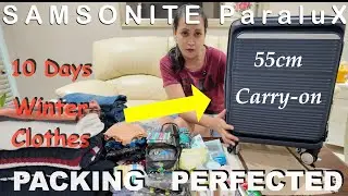 10 дней в Южной Корее: Зимние сборы в 55-сантиметровый рюкзак Samsonite ParaluX! 🇰🇷