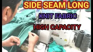 How To Make Side Seam Long Sleeve. Knit Garments Industry