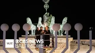 Baltimore City lights menorah in wake of deadly Hanukkah attack in Australia
