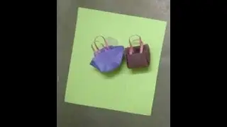 3D Bag || Origami Ideas || DIY Ideas || Little Learners Corner ||