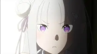 Emilia and Petra fighting for Subaru's.... | Re:Zero S2