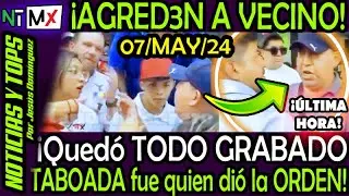 AGRED3N A VECINO &iexcl; Quedo GRABADO Taboda DA LA ORDEN !