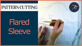 How to create a pattern for a Flared Sleeve