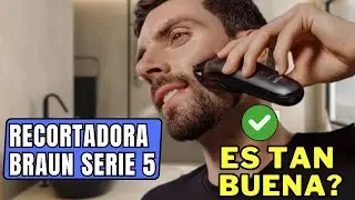 OPINI&Oacute;N Recortadora de Barba BRAUN SERIE 5 - 10 en 1 para pelo, nariz, orejas, corporal...