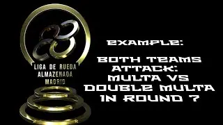 Rueda Almazenada Game Examples: 'Multa' vs 'Double Multa'  in round 7 (Level 3, 8-round game)