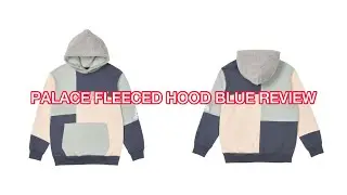 PALACE spring 2021 review- Palace Fleeced Hood Blue