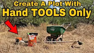 How You Can Plant A food Plot With Almost No Equipment! Small Food Plots For Deer Hunting