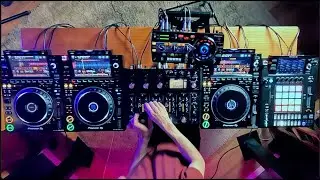 TECH HOUSE SET com o mixer AlphaTheta: euphonia +  CDJ-3000 +  RMX-1000 e DJS-1000