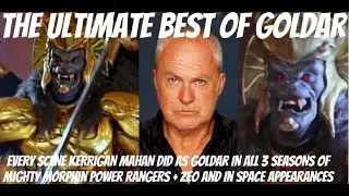 The Ultimate Best of Goldar EVERY scene Kerrigan Mahan did as Goldar in all Power Ranger Appearances
