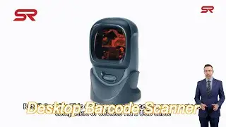 usb connecting desktop barcode scanner laser scan 1d 2d retail use